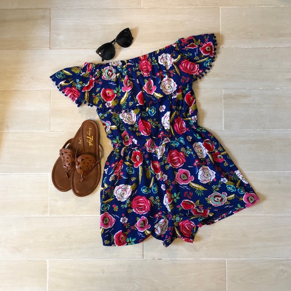 Floral Romper